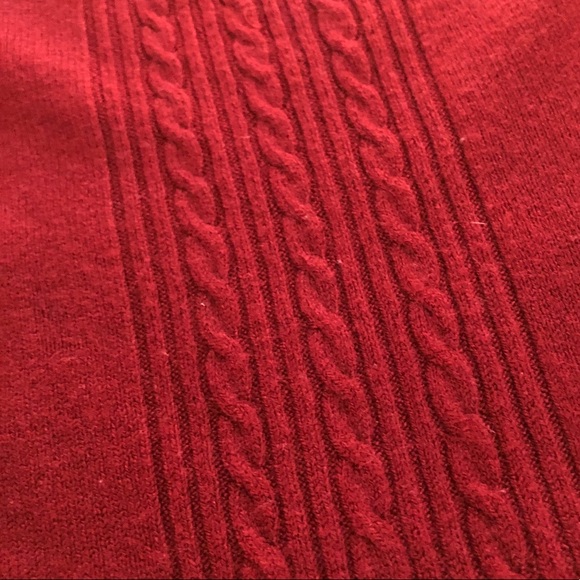 Maroon Knitted Sweater - Picture 2 of 2